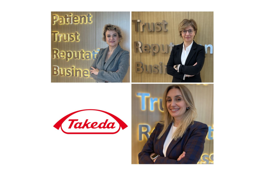 Three new appointments at Takeda Turkey.