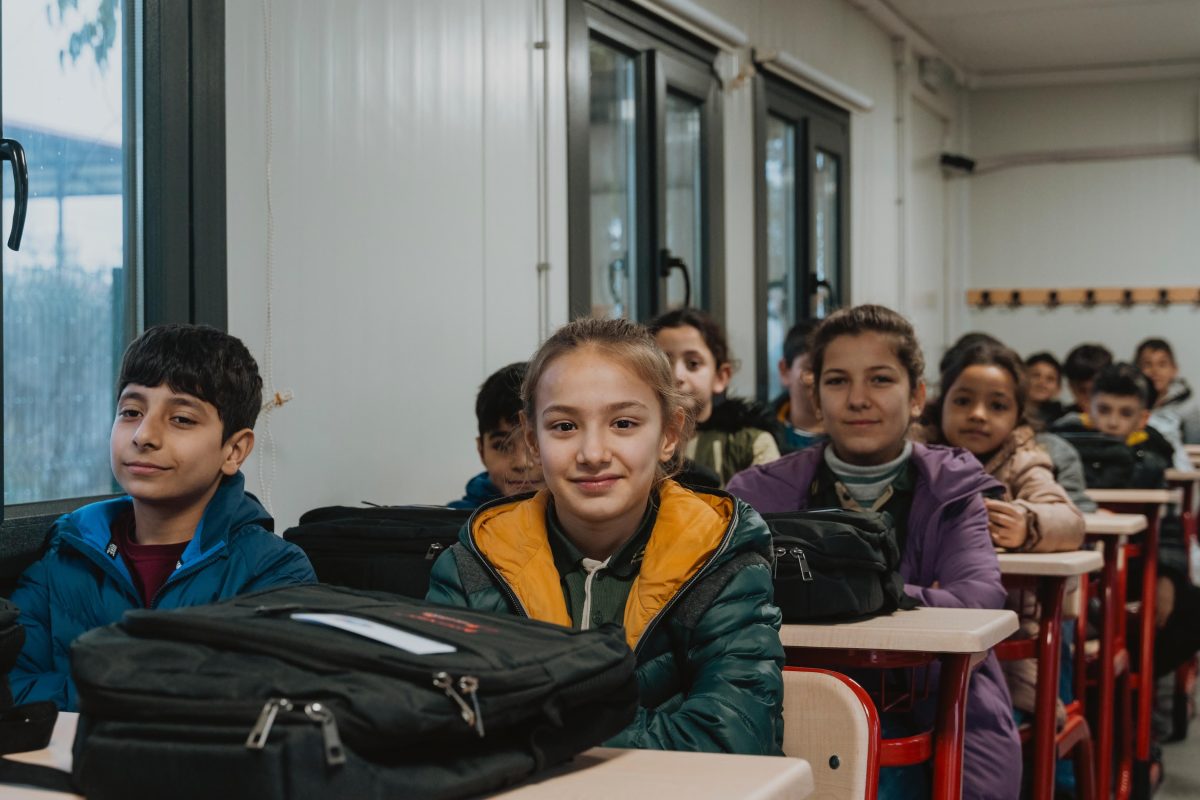 On the anniversary of the February 6 Earthquakes, AKUT has opened two prefabricated schools in Hatay