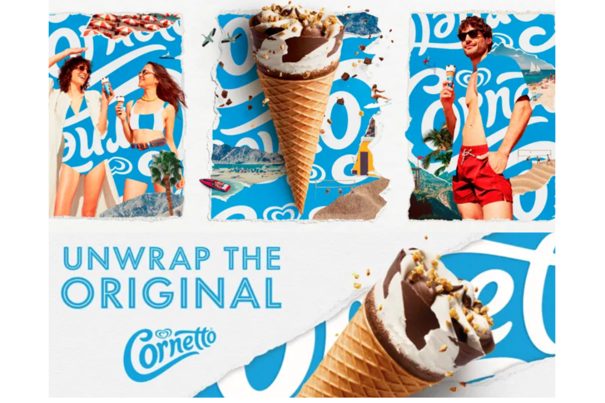 The joy of unwrapping a Cornetto ice cream is universal